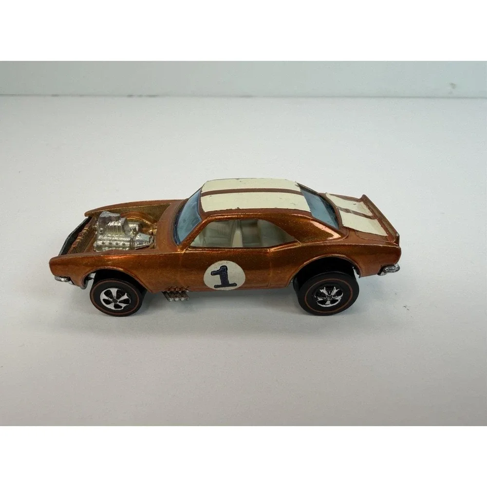 Hot Wheels Original Redline 1969 Vintage Heavy Chevy Orange Light Interior